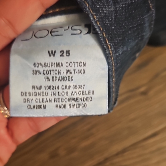 Joe's Jeans Dark Wash Ankle Jeans - Picture 4 of 4